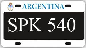 Patente SPK540