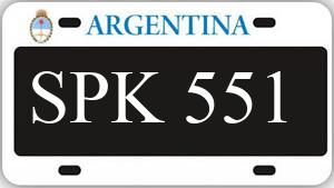 Patente SPK551