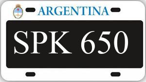 Patente SPK650