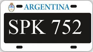 Patente SPK752