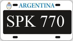 Patente SPK770