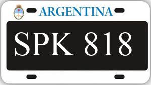 Patente SPK818