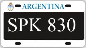 Patente SPK830