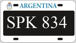 Patente SPK834