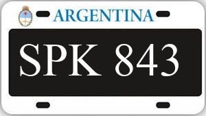 Patente SPK843