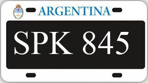 Patente SPK845