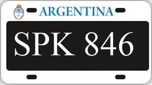 Patente SPK846