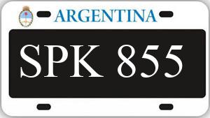 Patente SPK855