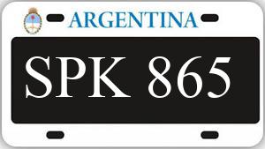 Patente SPK865