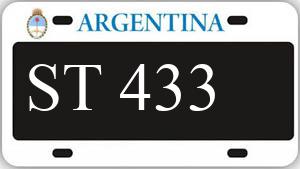 Patente AA433ST