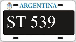 Patente AA539ST