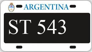 Patente AA543ST
