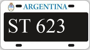 Patente AA623ST