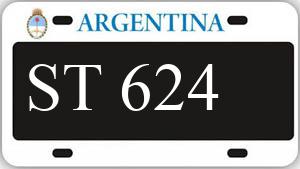 Patente AA624ST