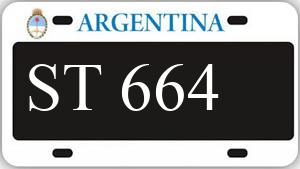 Patente AA664ST