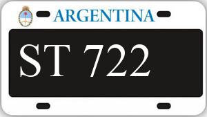 Patente AA722ST