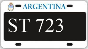 Patente AA723ST