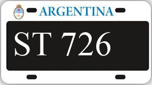 Patente AA726ST