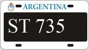 Patente AA735ST
