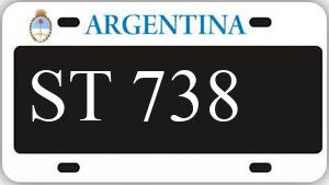 Patente AA738ST