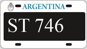 Patente AA746ST