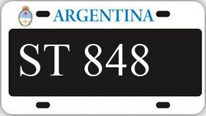 Patente AA848ST