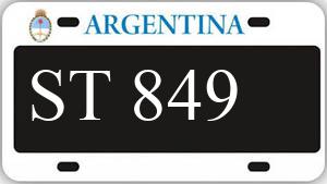 Patente AA849ST