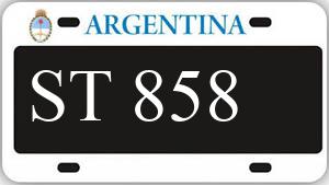Patente AA858ST