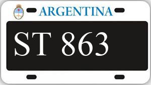 Patente AA863ST
