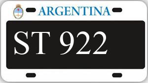 Patente AA922ST