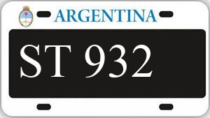 Patente AA932ST
