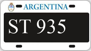 Patente AA935ST