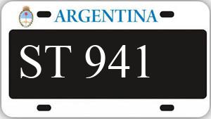 Patente AA941ST