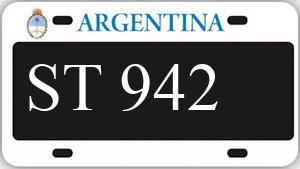 Patente AA942ST