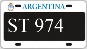 Patente AA974ST