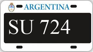 Patente AA724SU