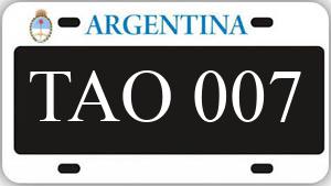 Patente TAO007