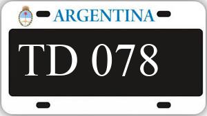 Patente AA078TD