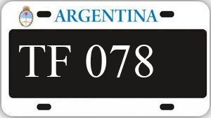 Patente AA078TF