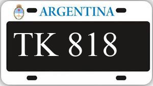 Patente AA818TK