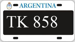 Patente AA858TK