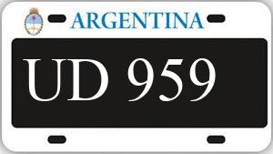 Patente AE959UD