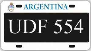 Patente UDF554