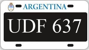 Patente UDF637