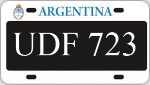 Patente UDF723