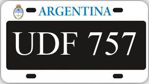Patente UDF757
