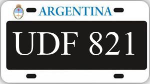 Patente UDF821