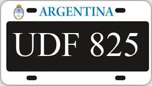 Patente UDF825