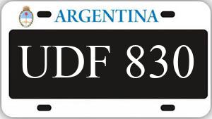 Patente UDF830