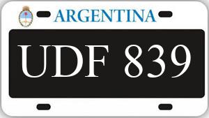 Patente UDF839